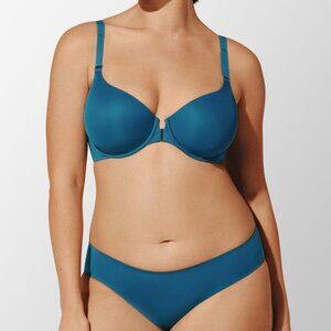 ThirdLove ComfortStretch Front Close T-Shirt Bra Size 34Gocean / 34G